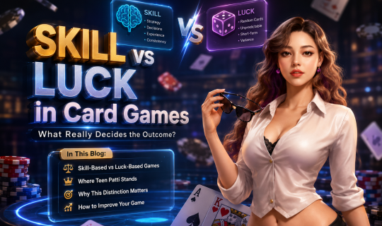 Difference Between Skill-Based and Luck-Based Card Games