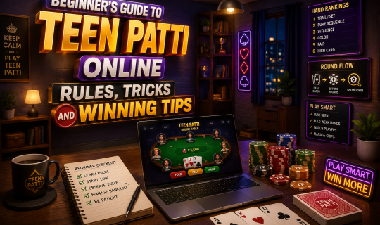 Beginner's Guide to Teen Patti Online Rules, Tricks and Winning Tips